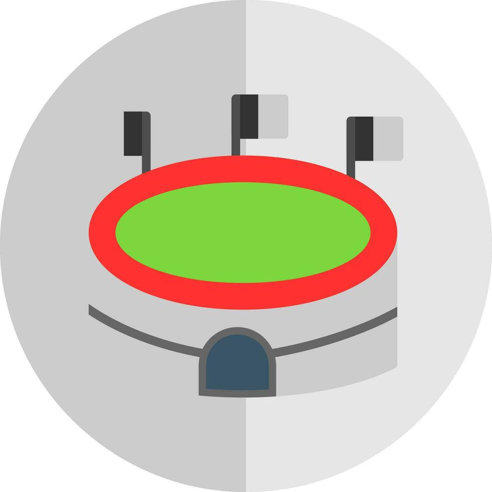 conception d'icône de vecteur de stade