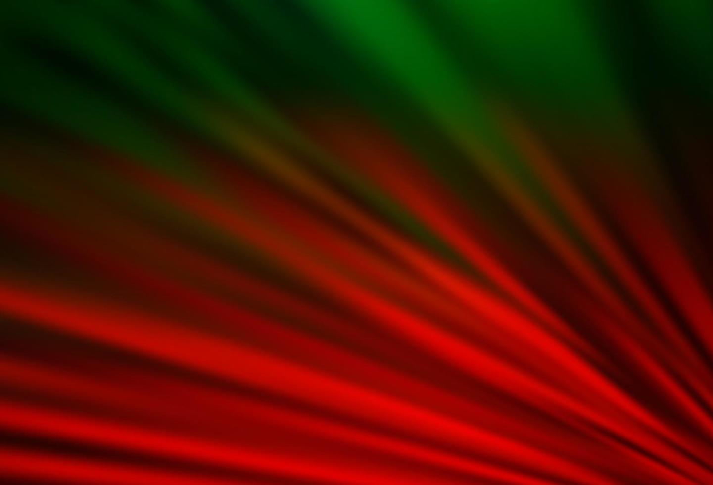 toile de fond de vecteur vert foncé, rouge avec de longues lignes.