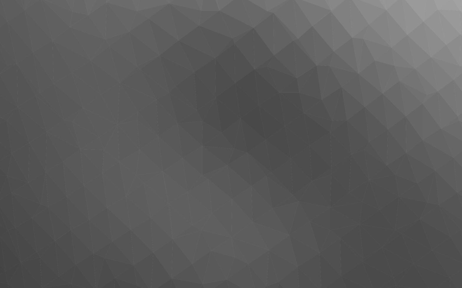 argent clair, mise en page abstraite de polygone vectoriel gris.