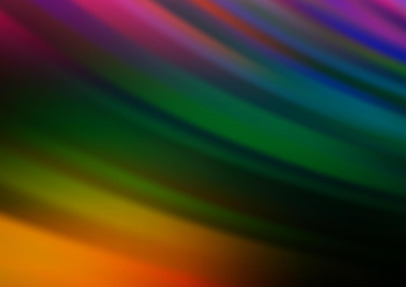 multicolore foncé, arrière-plan vectoriel arc-en-ciel avec des lignes droites.