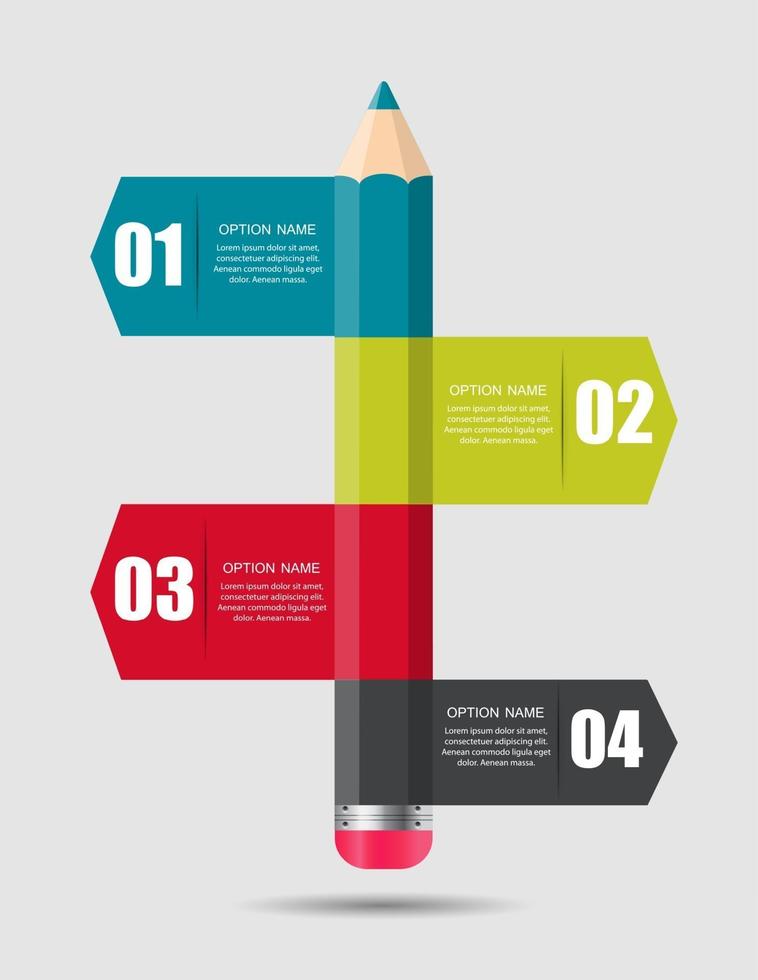 modèles d & # 39; infographie pour les entreprises vecteur