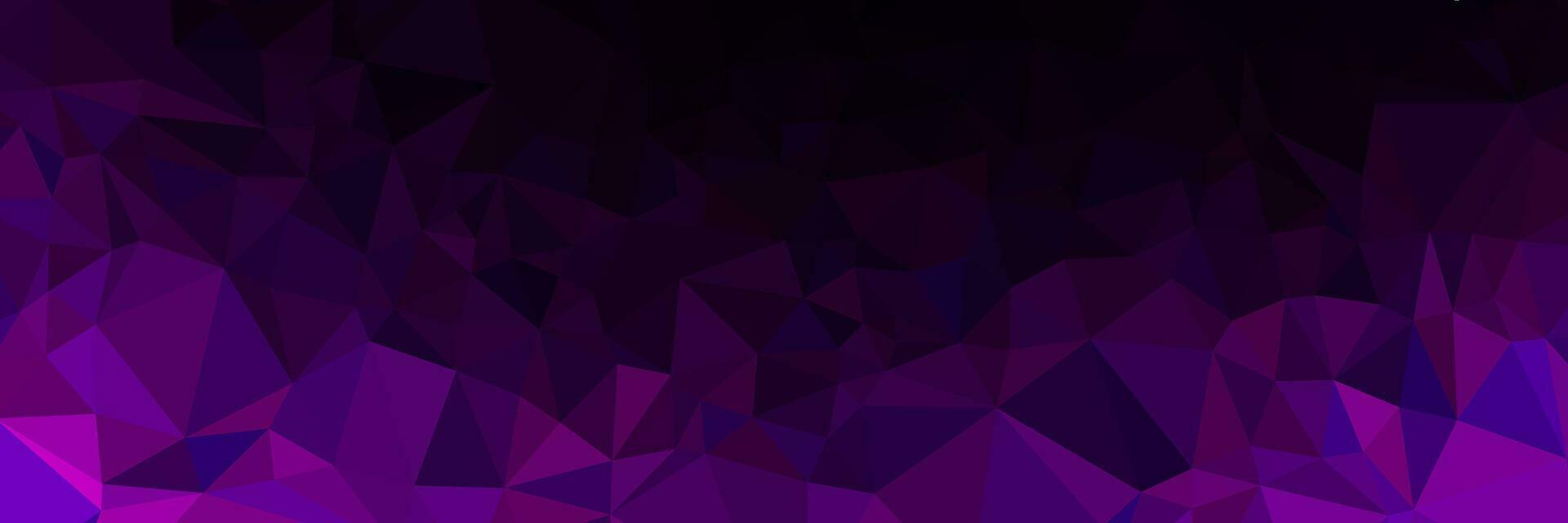 abstrait violet Contexte avec Triangles vecteur