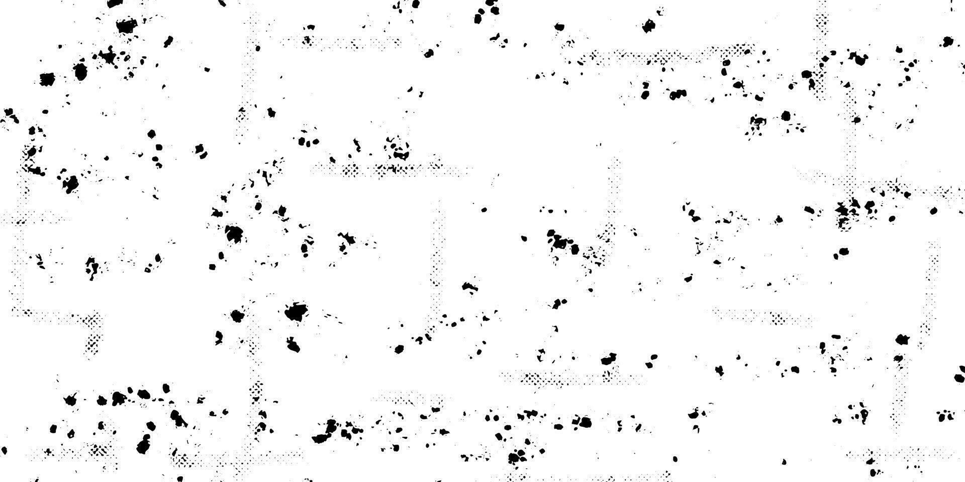 une noir et blanc grunge texture Contexte vecteur