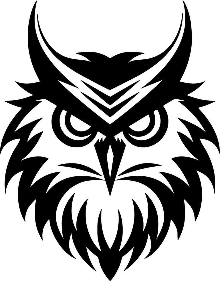 hibou - haute qualité vecteur logo - vecteur illustration idéal pour T-shirt graphique