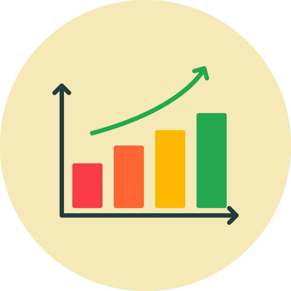 icône de vecteur de croissance