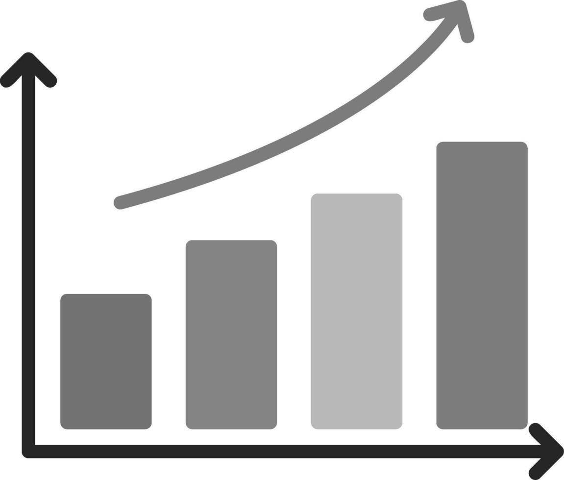 icône de vecteur de croissance