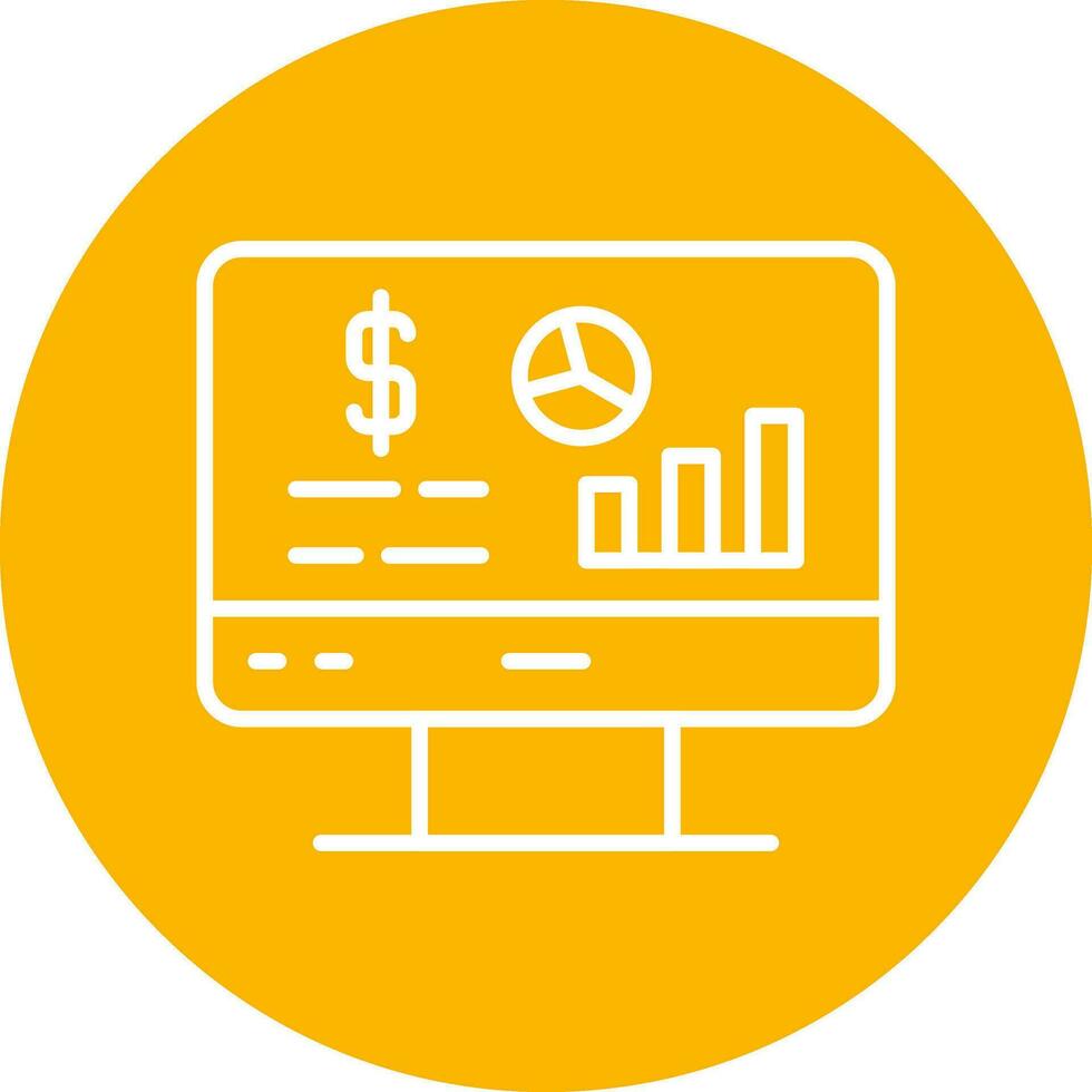 icône de vecteur d'analyse de données
