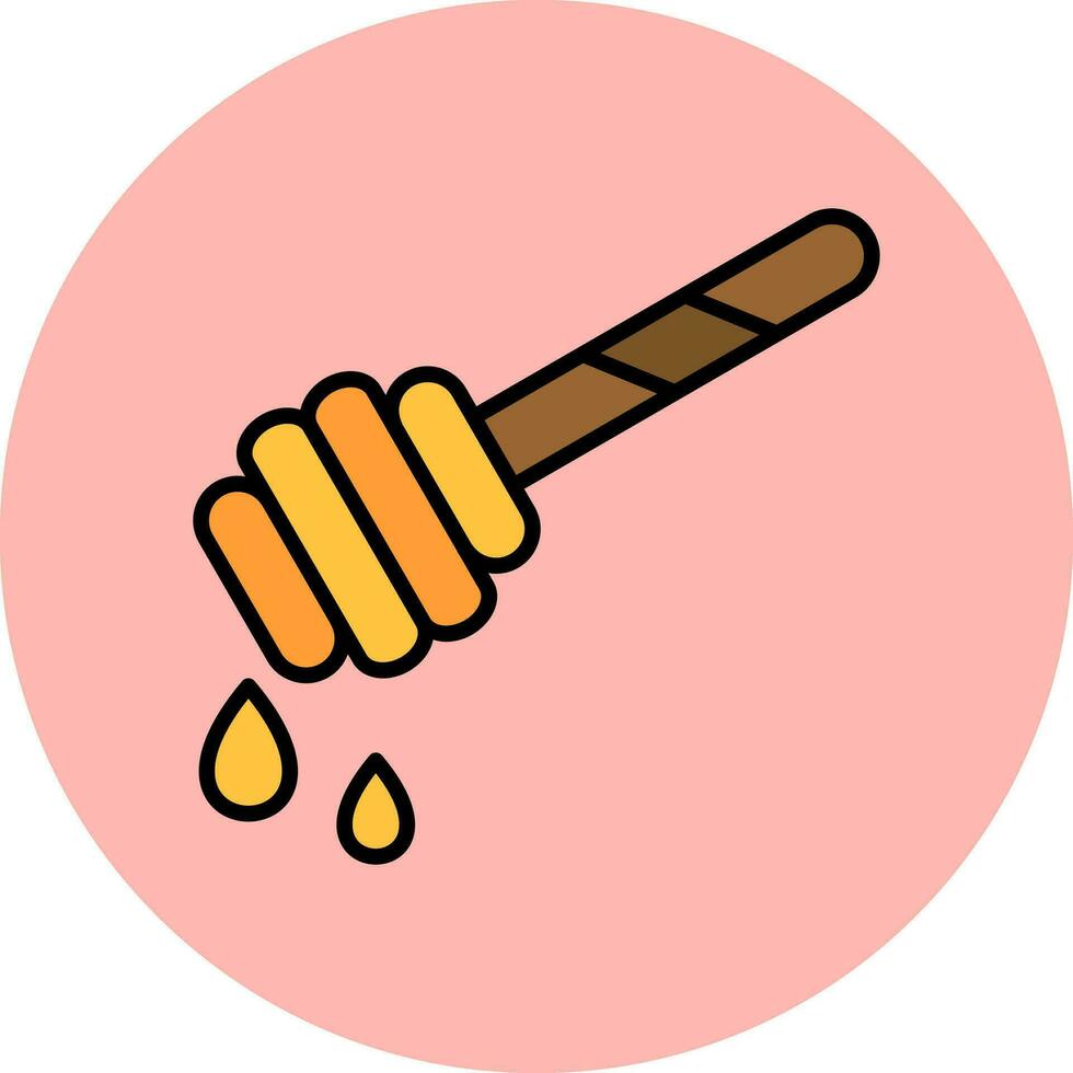 icône de vecteur de miel
