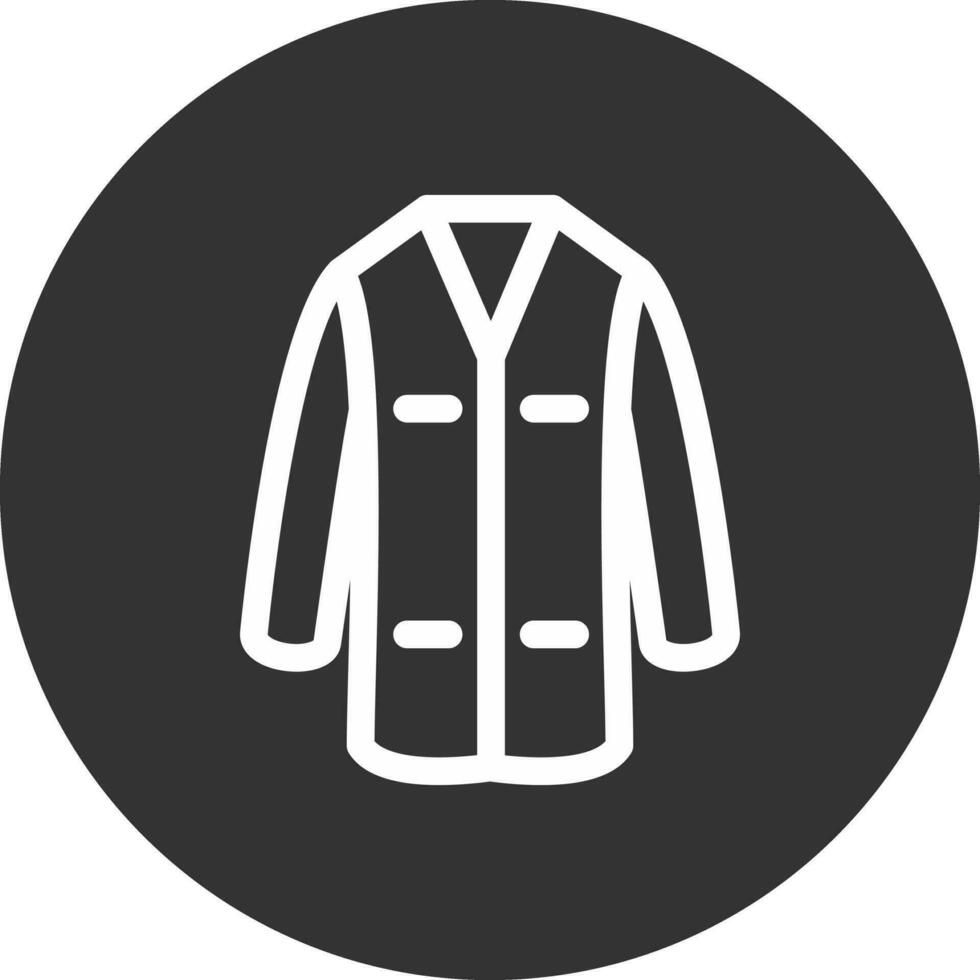 conception d'icône créative blouse de laboratoire vecteur