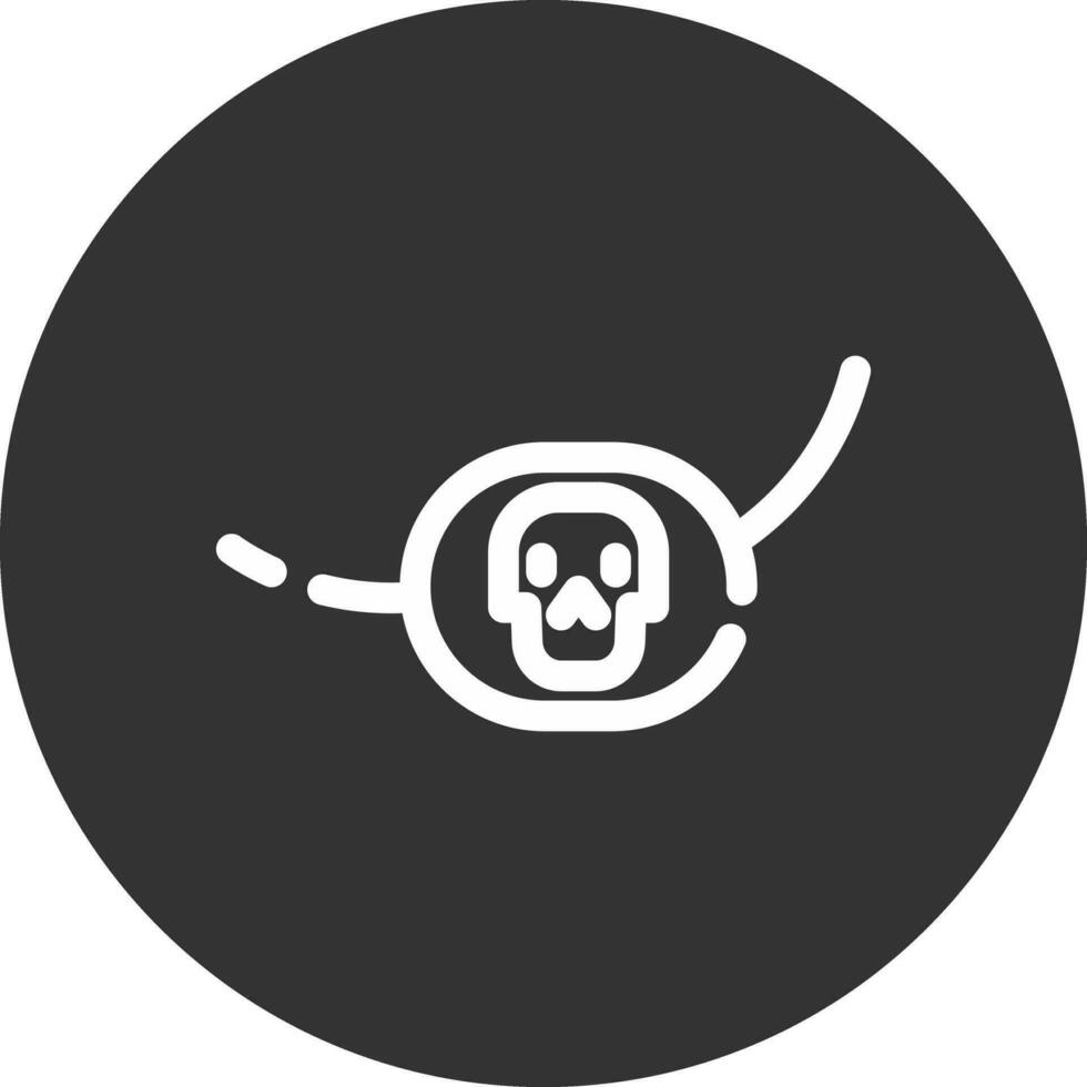 conception d'icône créative patch pirates vecteur