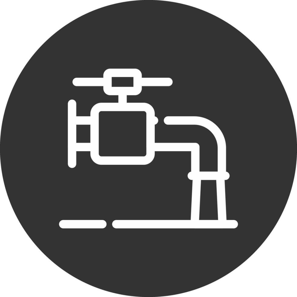conception d'icône créative de robinet vecteur
