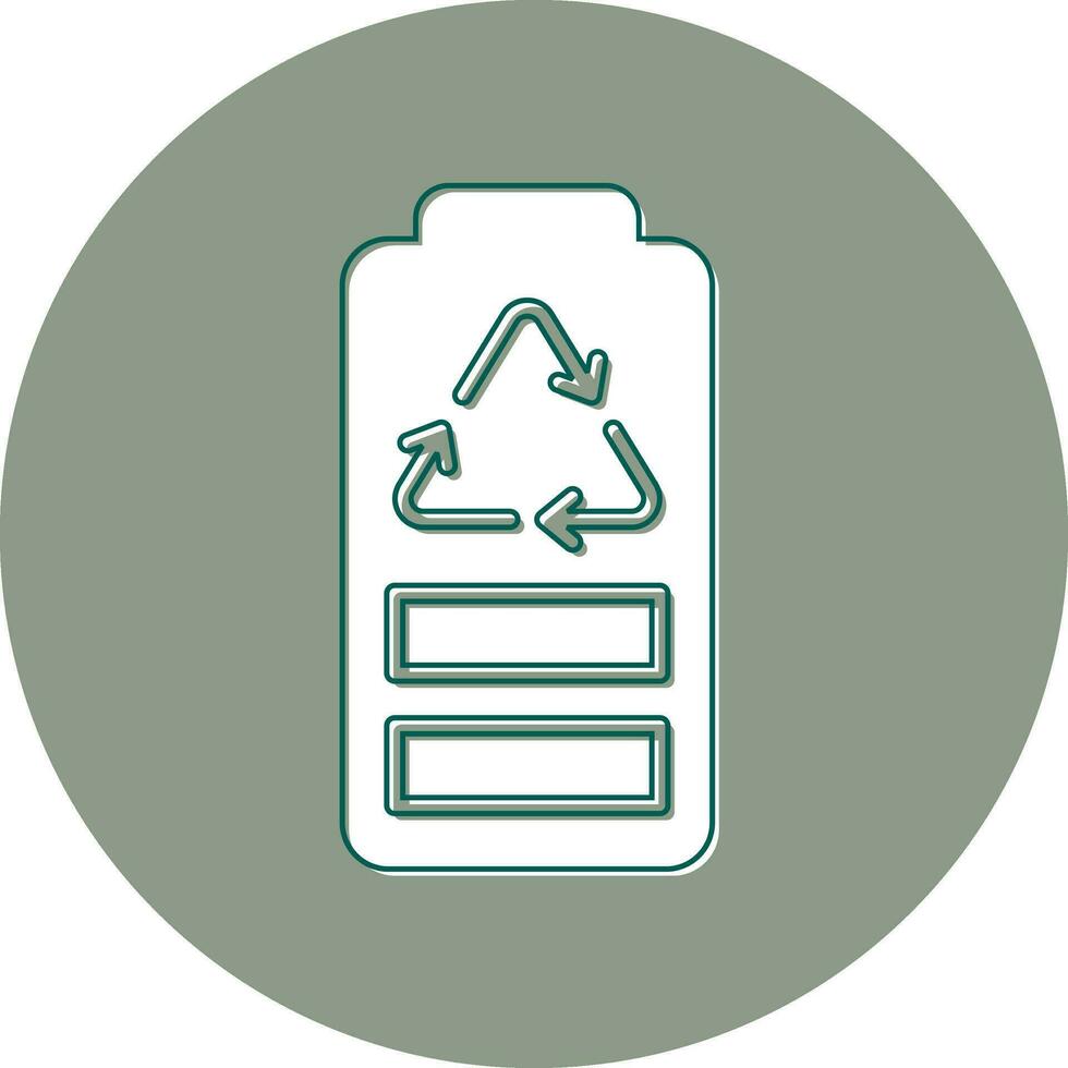 icône de vecteur de recyclage