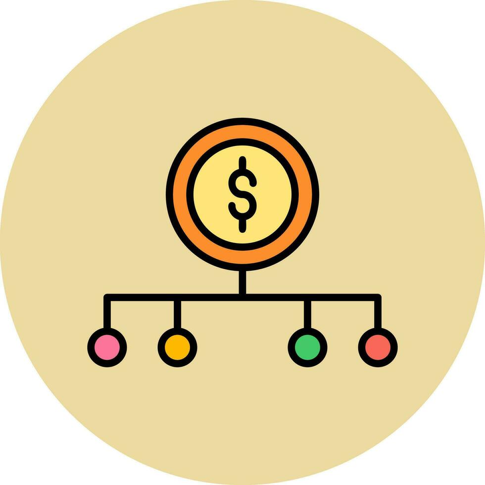 icône de vecteur de diversification