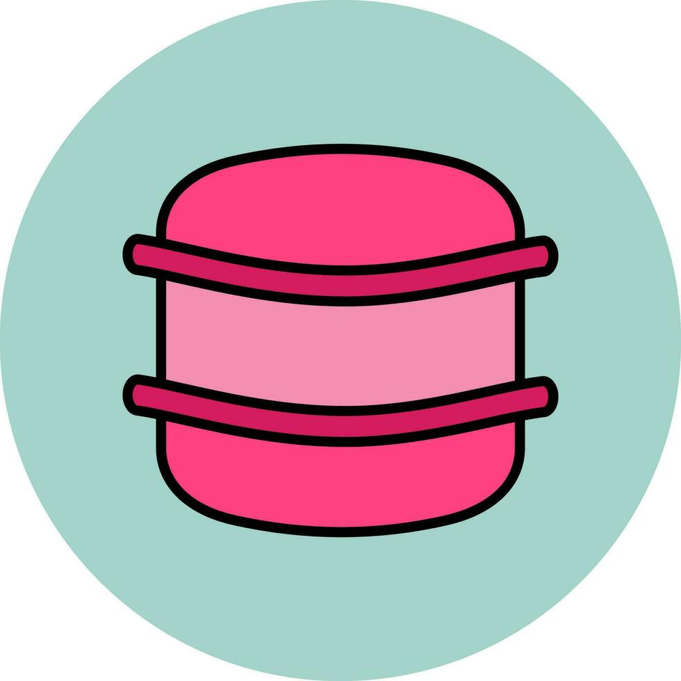 icône de vecteur de macaron