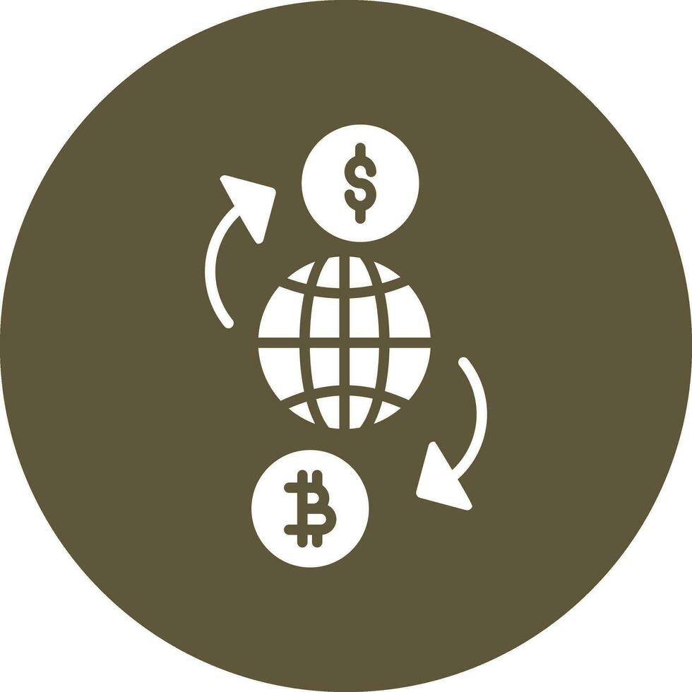 icône de vecteur de change de devises