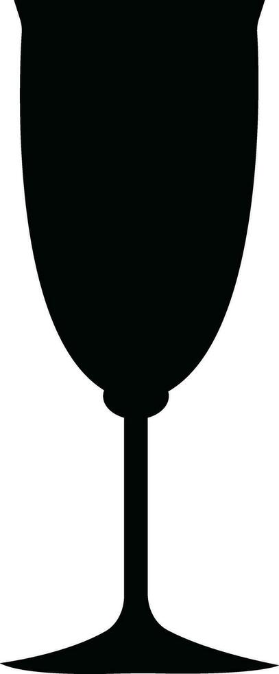 du vin des lunettes Icônes ensemble Facile symbole de bar, restaurant. divers du vin verre plat ou ligne vecteur noir silhouette collection pour mobile concept et la toile conception.