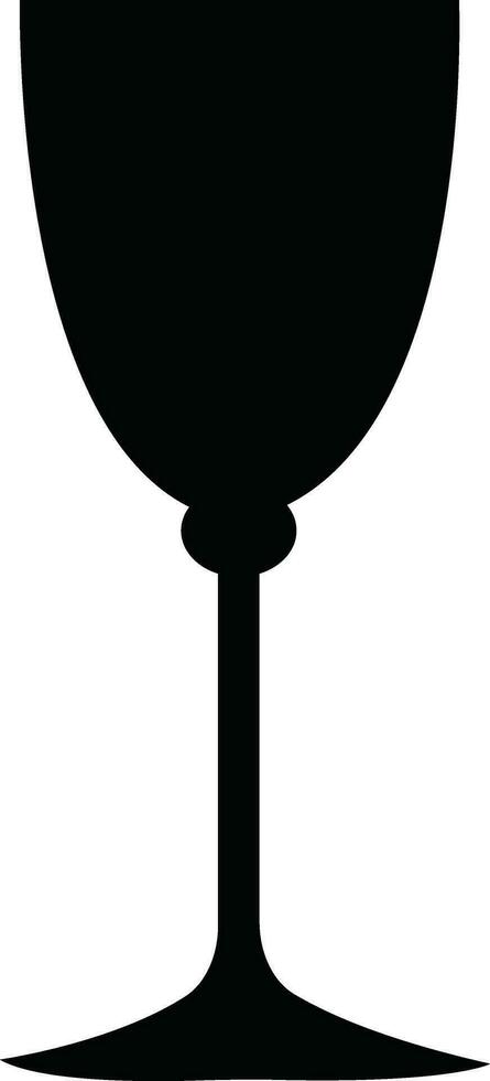 du vin des lunettes Icônes ensemble Facile symbole de bar, restaurant. divers du vin verre plat ou ligne vecteur noir silhouette collection pour mobile concept et la toile conception.