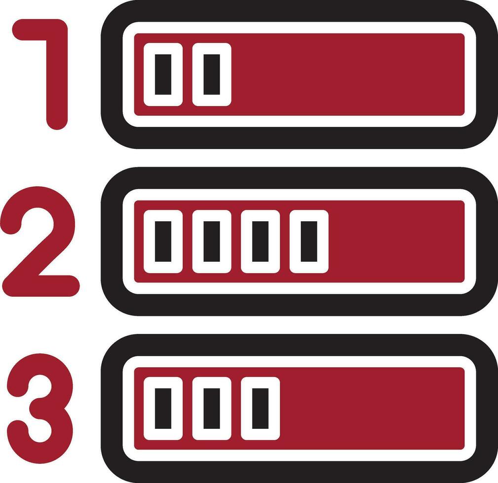 icône de vecteur de progression