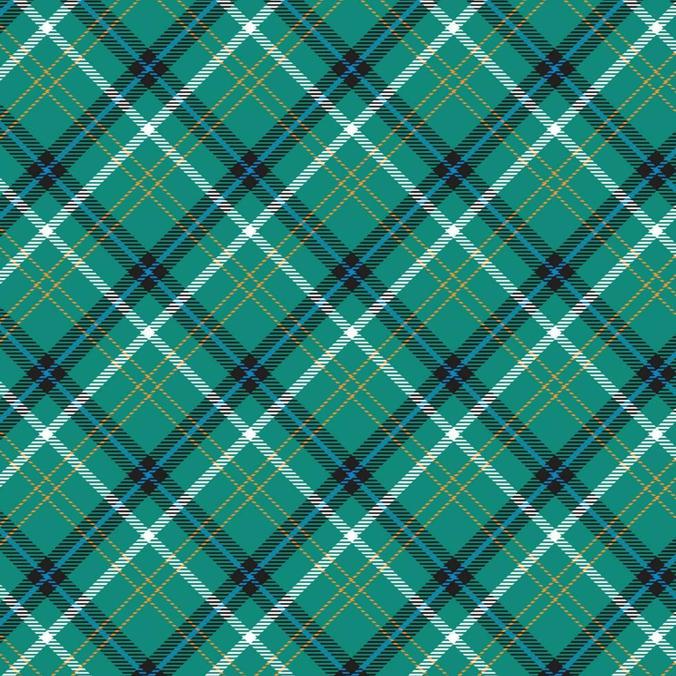 avec une tartan vérifier plaid arrière-plan, cette vecteur en tissu texture a une sans couture conception.