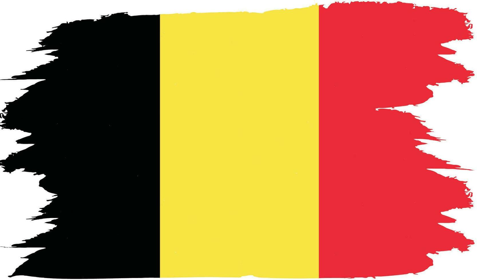 Belgique nationale drapeau dans vecteur