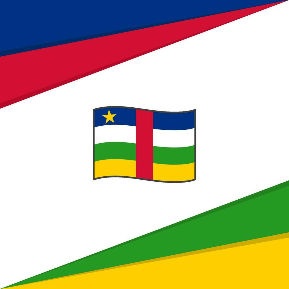 central africain république drapeau abstrait Contexte conception modèle. central africain république indépendance journée bannière social médias poste. central africain république conception vecteur