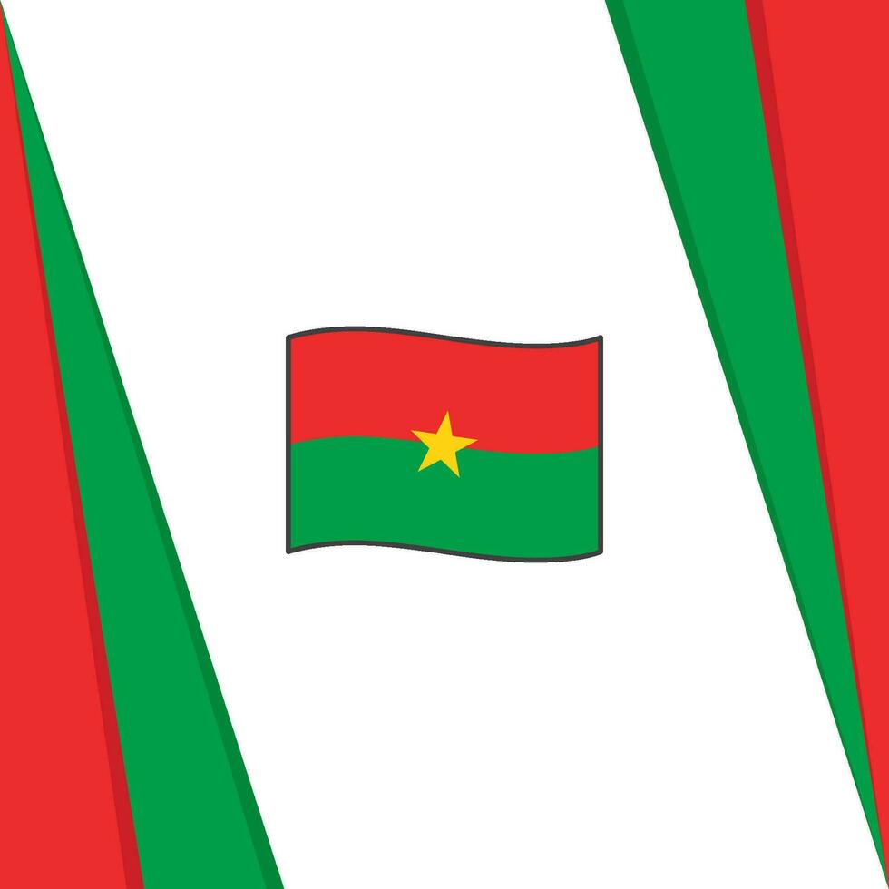 burkina faso drapeau abstrait Contexte conception modèle. burkina faso indépendance journée bannière social médias poste. burkina faso drapeau vecteur