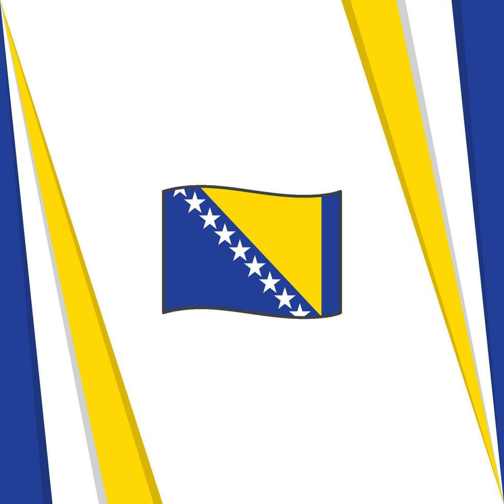 Bosnie et herzégovine drapeau abstrait Contexte conception modèle. Bosnie et herzégovine indépendance journée bannière social médias poste. Bosnie et herzégovine drapeau vecteur