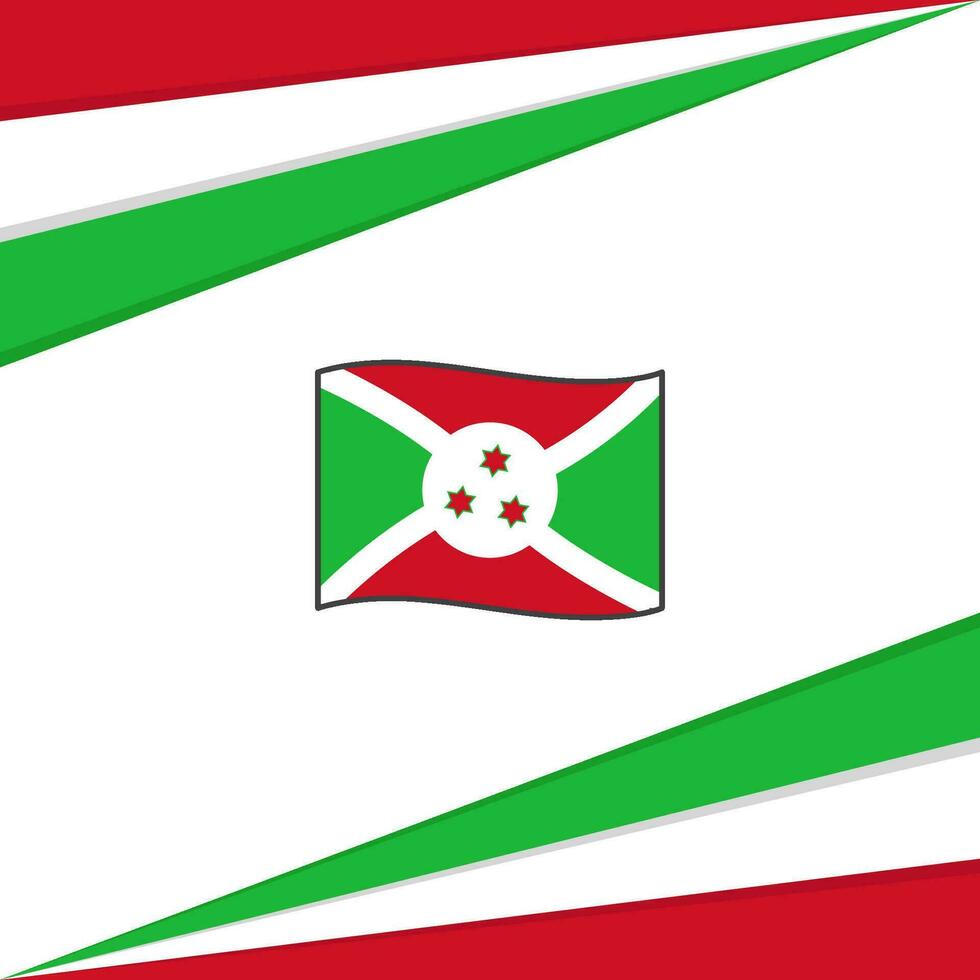 burundi drapeau abstrait Contexte conception modèle. burundi indépendance journée bannière social médias poste. burundi conception vecteur