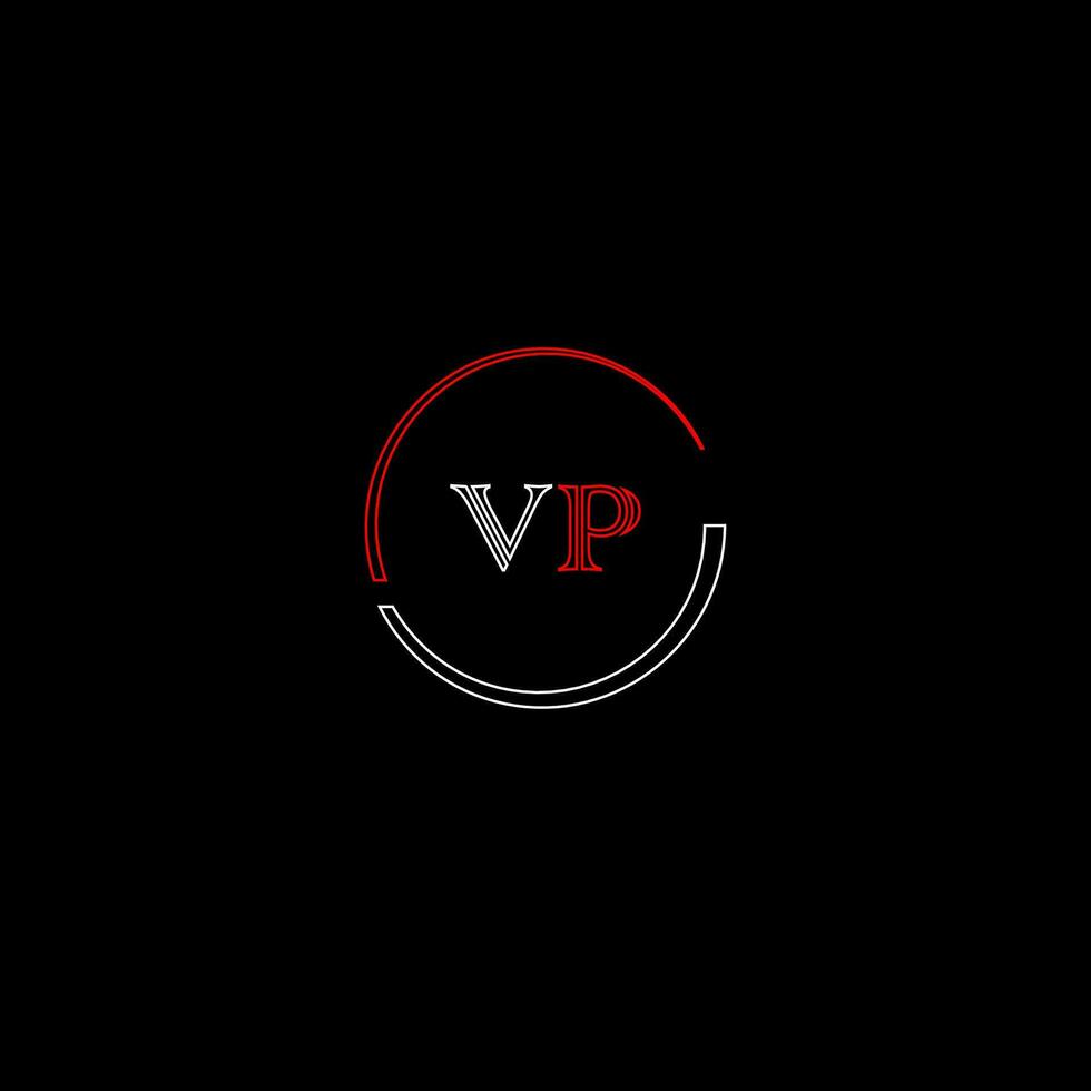 vice-président Créatif moderne des lettres logo conception modèle vecteur