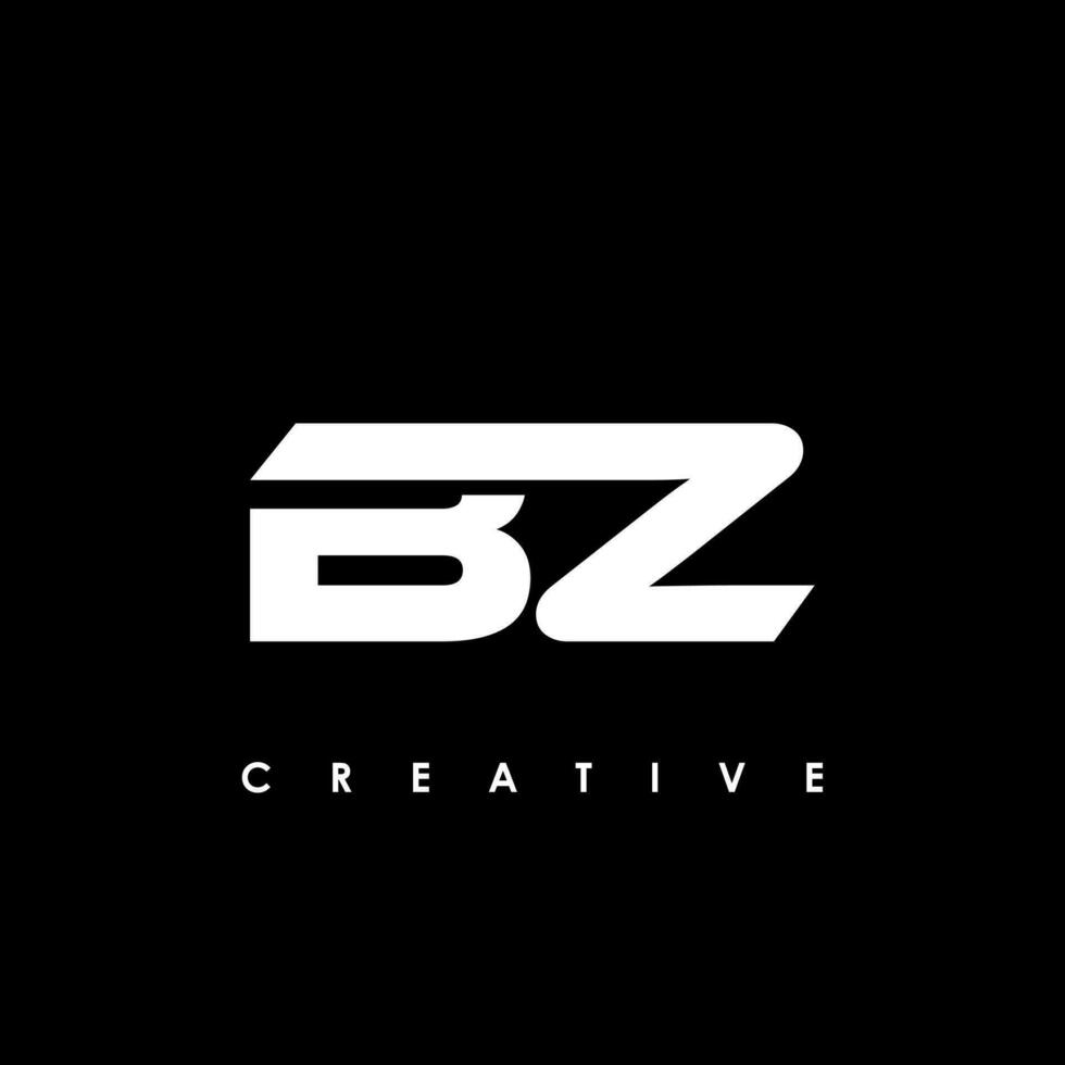 bz lettre initiale logo conception modèle vecteur illustration