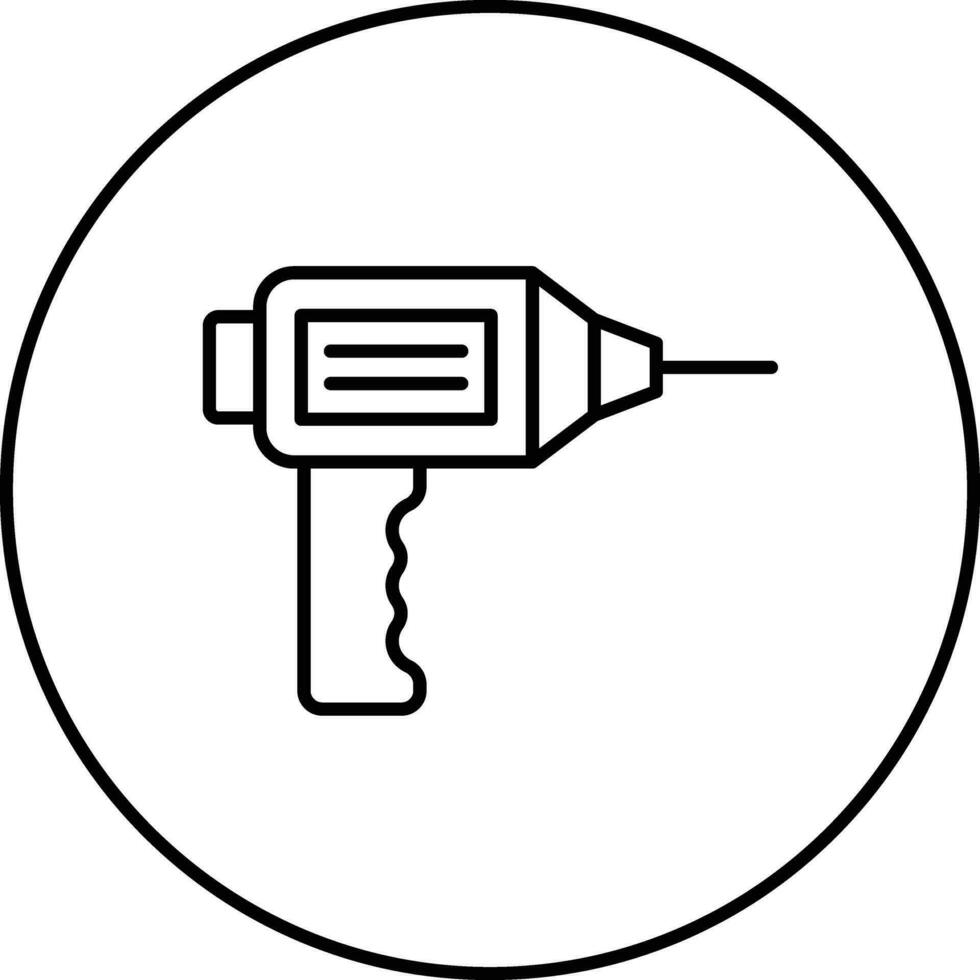 icône de vecteur de perceuse à main