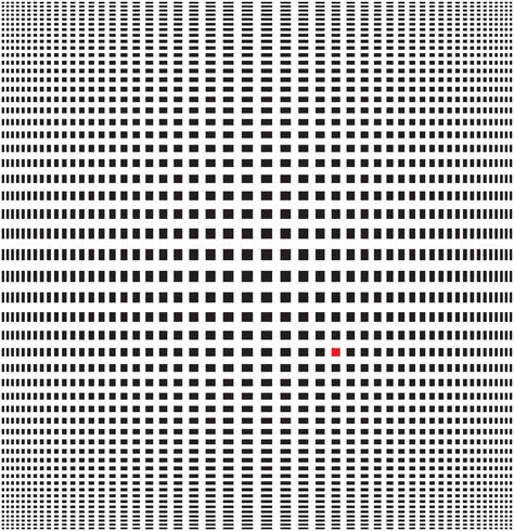 Illustration vectorielle de fond noir et blanc illusion d&#39;optique vecteur
