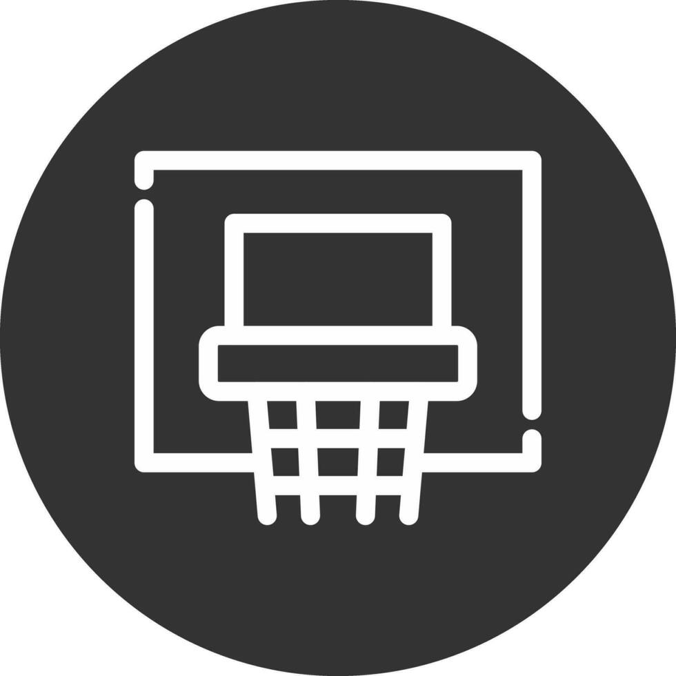 conception d'icône créative de basket-ball vecteur