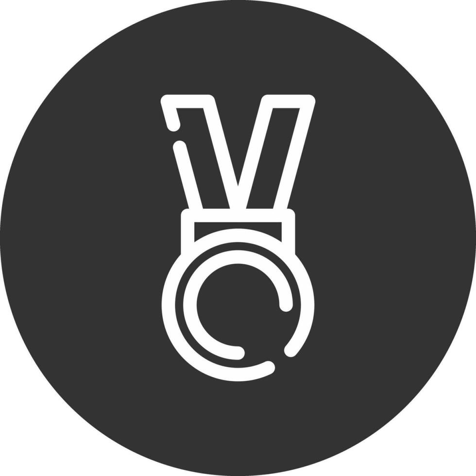 conception d'icône créative médaille vecteur