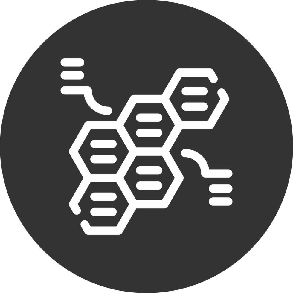 en alternance hexagones Créatif icône conception vecteur