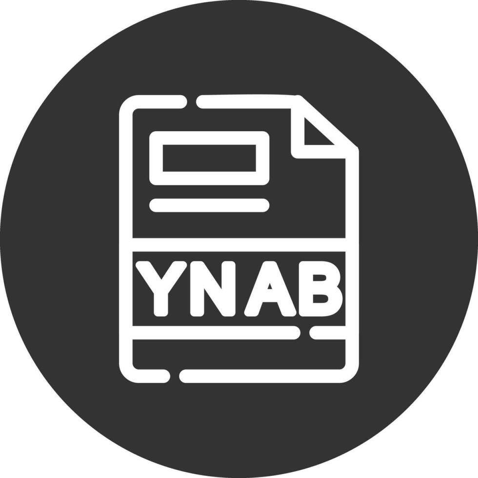 ynab Créatif icône conception vecteur