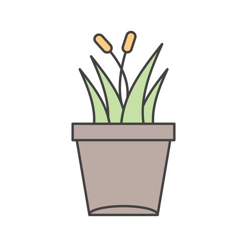 icône de plante vecteur