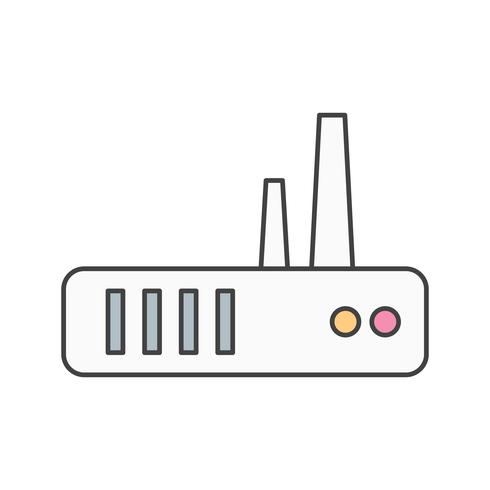 icône de routeur de vecteur