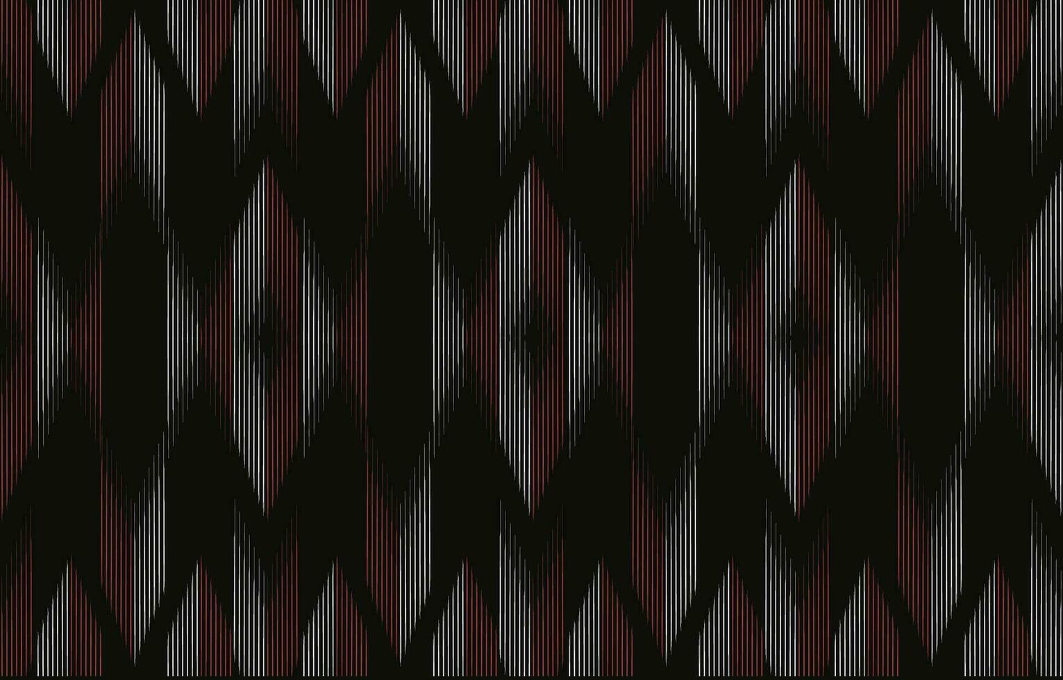 ethnique abstrait ikat art. aztèque ornement imprimer. géométrique ethnique modèle sans couture Couleur Oriental. conception pour Contexte ,rideau, tapis, fond d'écran, vêtements, emballage, batique, vecteur illustration.