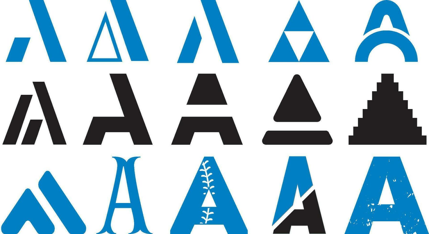 lettre une monogramme logo élément vecteur Créatif Facile conception