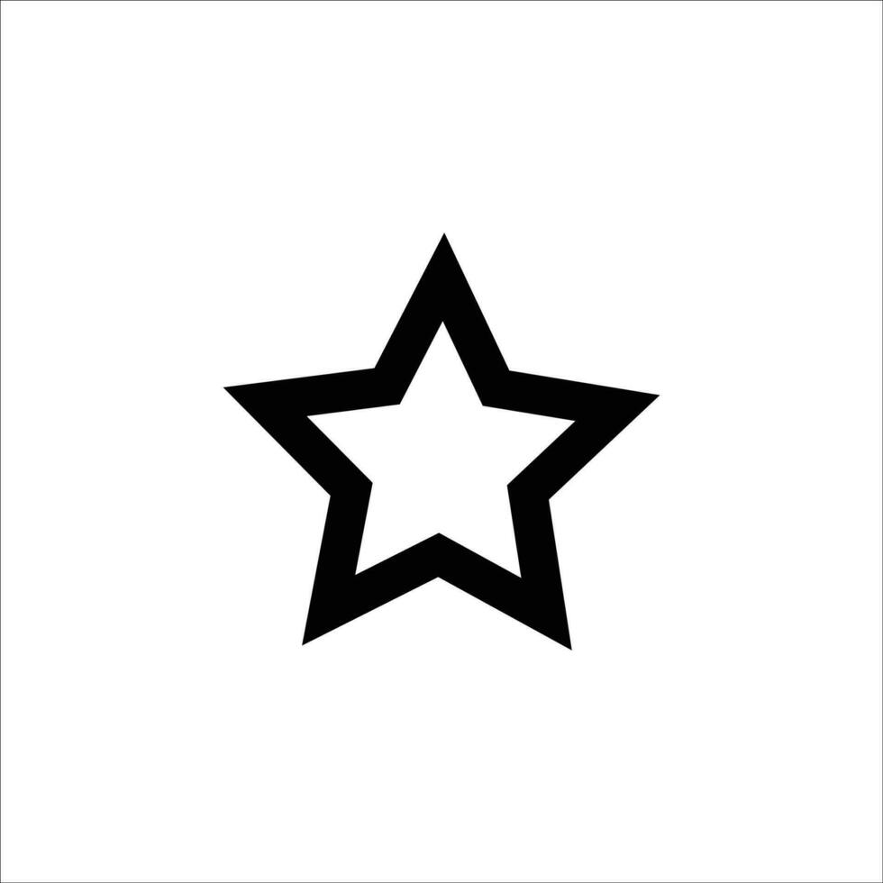 vecteur d & # 39; icône étoile