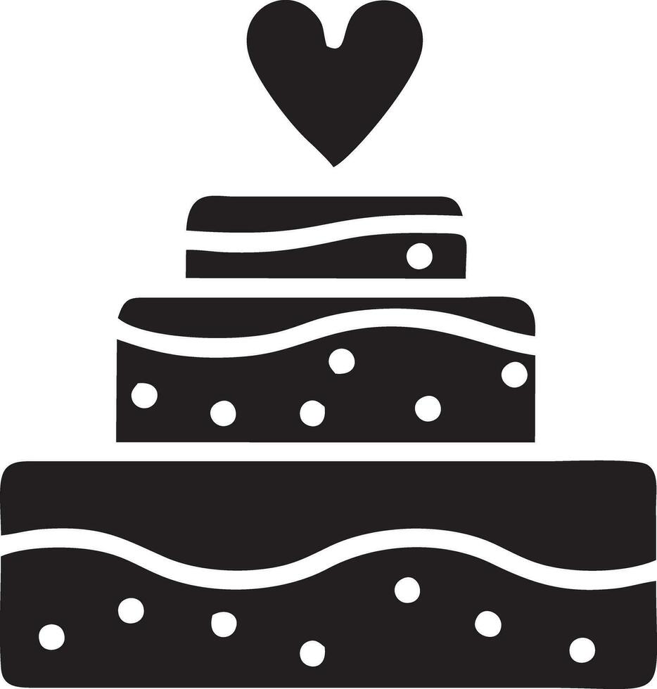logo icône gâteau vecteur content brithday moment