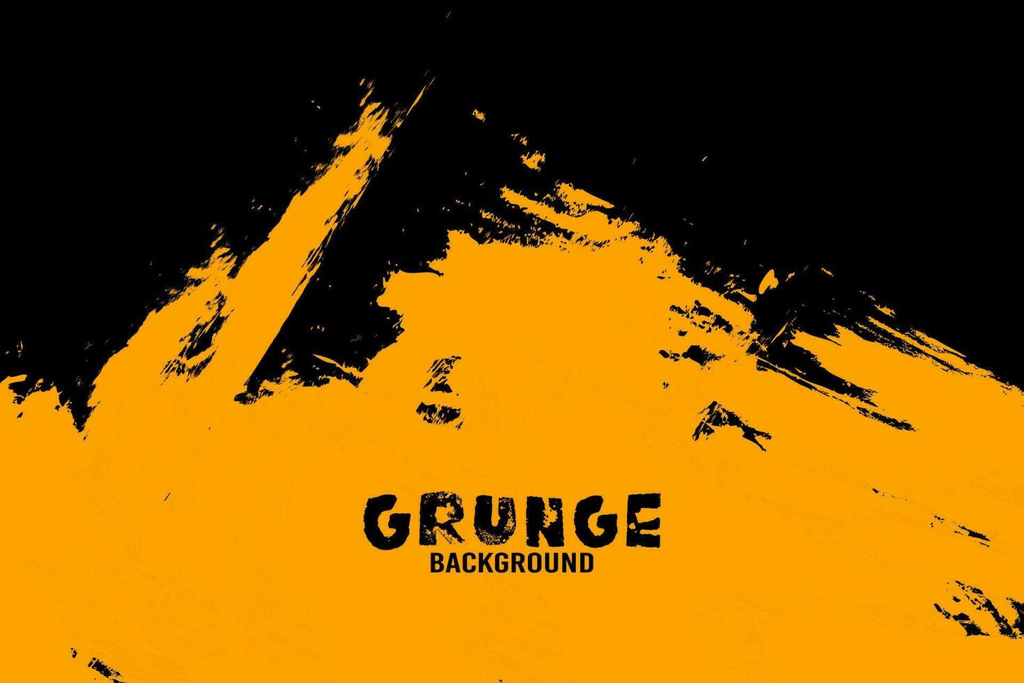 fond grunge sale abstrait noir et jaune vecteur