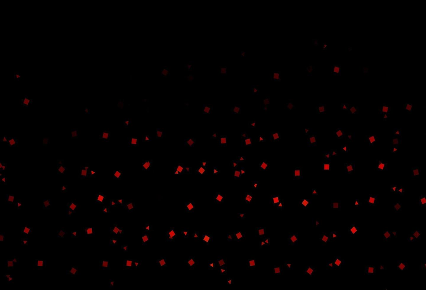 disposition vectorielle rouge foncé avec des cercles, des lignes, des rectangles. vecteur