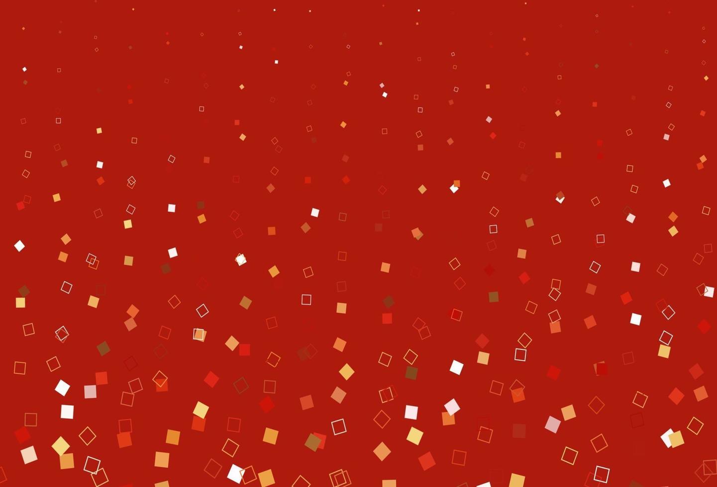 couverture vectorielle rouge clair et jaune avec style polygonal. vecteur