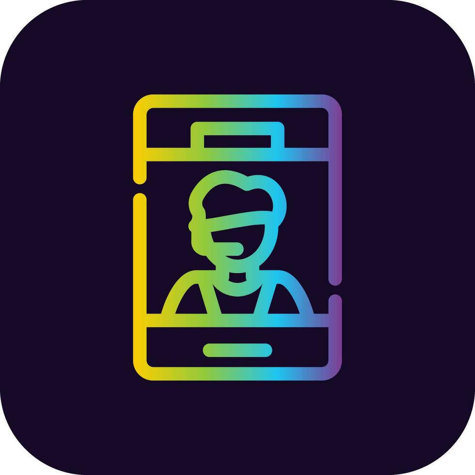 conception d'icône créative smartphone vecteur