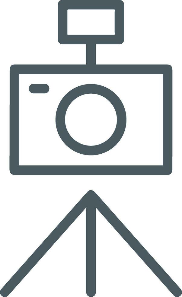 caméra la photographie icône symbole vecteur image. illustration de multimédia photographique lentille graphique conception image