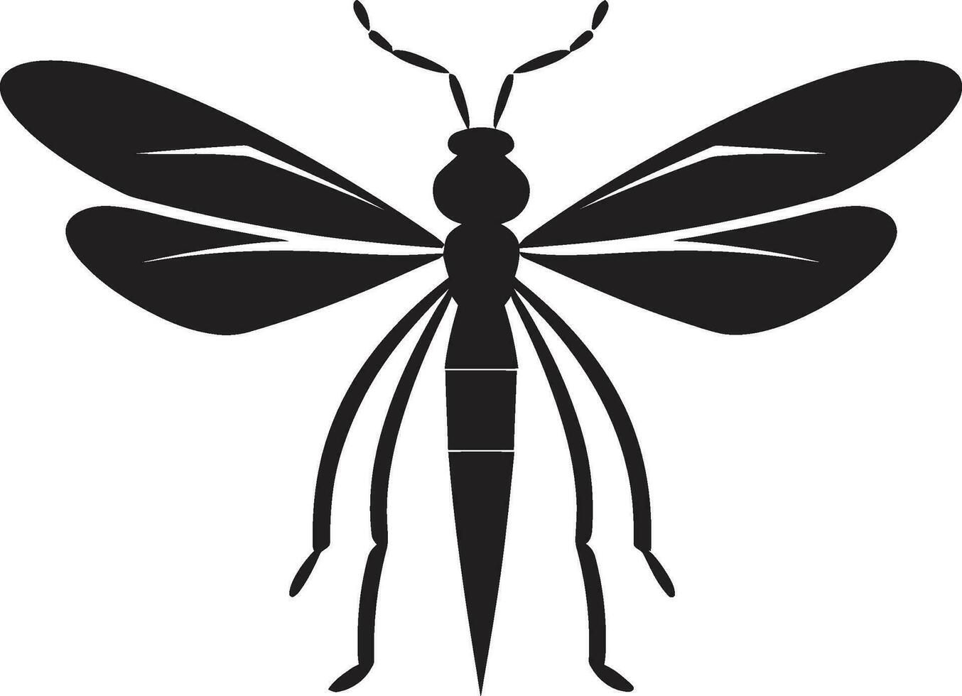 vecteur punaise badge artistique insecte icône
