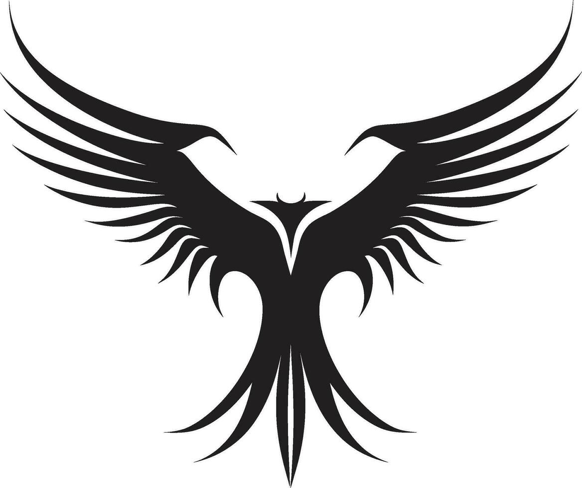 noir vecteur ciel prédateur icône gracieux vautours perchoir marque