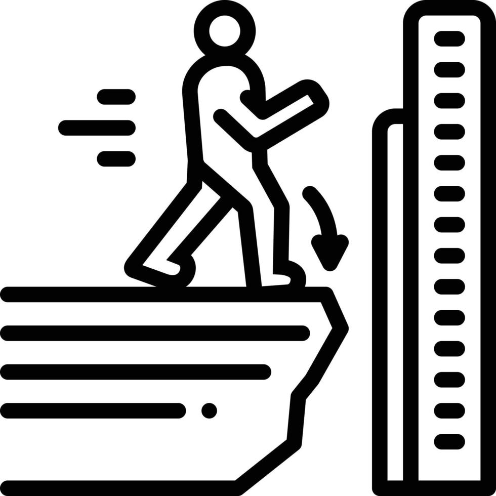 icône de ligne pour les points de terminaison vecteur